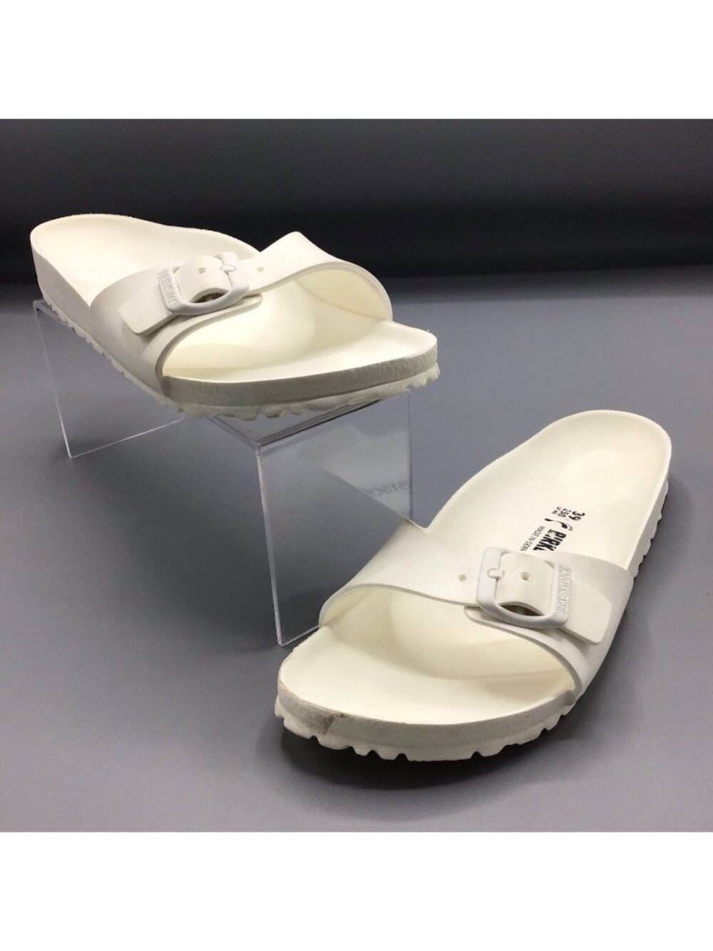 Birkenstock Madrid EVA White Slide Sandals Women’s Size 8